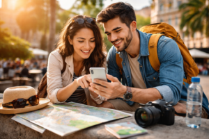 Como usar o celular a favor da viagem?