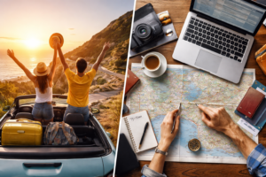 Viagens espontâneas x planejadas: prós e contras