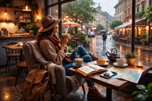 O que fazer em dias de chuva durante a viagem?