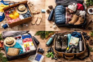 O que levar na mala para diferentes tipos de viagem?