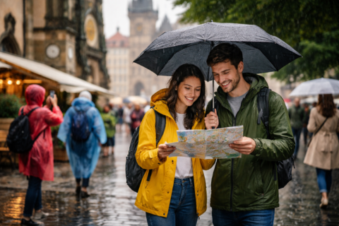 O que fazer quando o clima muda durante a viagem?