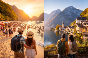 Diferenças entre viajar em alta e média temporada