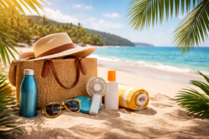 Dicas essenciais para viajar para lugares com altas temperaturas