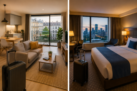 Antes de reservar: veja as diferenças reais entre Airbnb e hotel no exterior