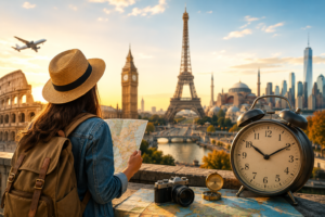 Evite frustrações: entenda os horários em outros países