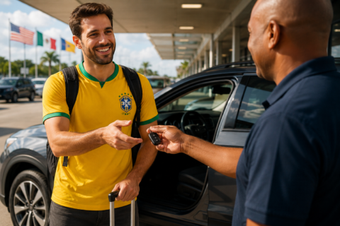 Aluguel de carro na Copa dos EUA: erros que podem custar caro